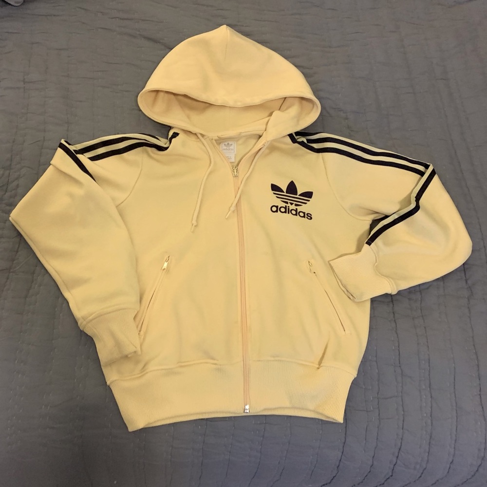Adidas Hooded Track Jacket M - Picture 1 of 8